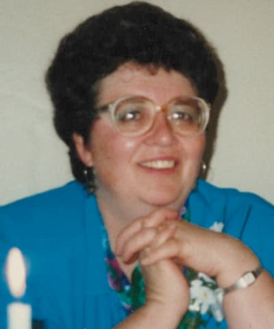 Merrilyn at her 25th anniversary celebration (1992)